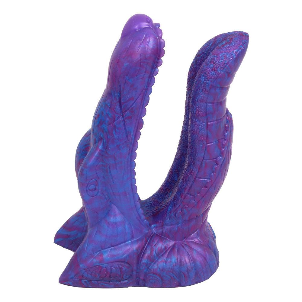 Alligator Mouth Conjoined Double Head Penis Sex Toy - Sexdoll.Sex