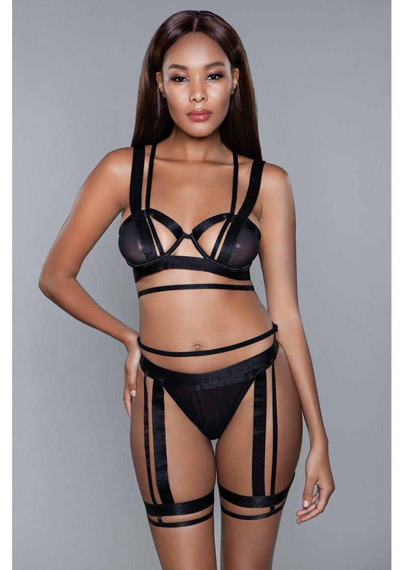 Anastasia Strappy 3 Piece Set - Sexdoll.Sex