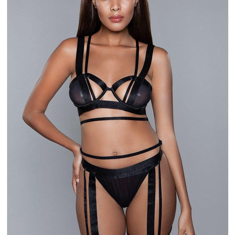 Anastasia Strappy 3 Piece Set - Sexdoll.Sex