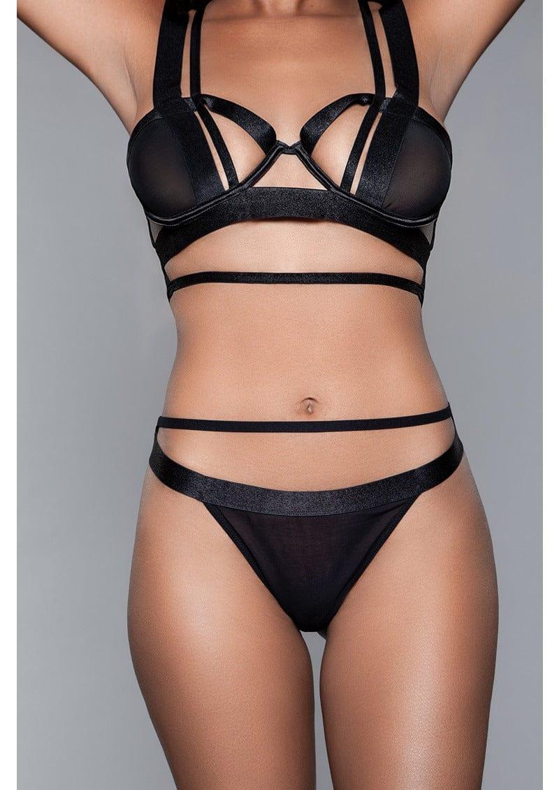 Anastasia Strappy 3 Piece Set - Sexdoll.Sex