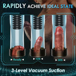 Arousa - Vacuum Suction & Vibrating Male Efficient Enlargement Penis Pump - Sexdoll.Sex