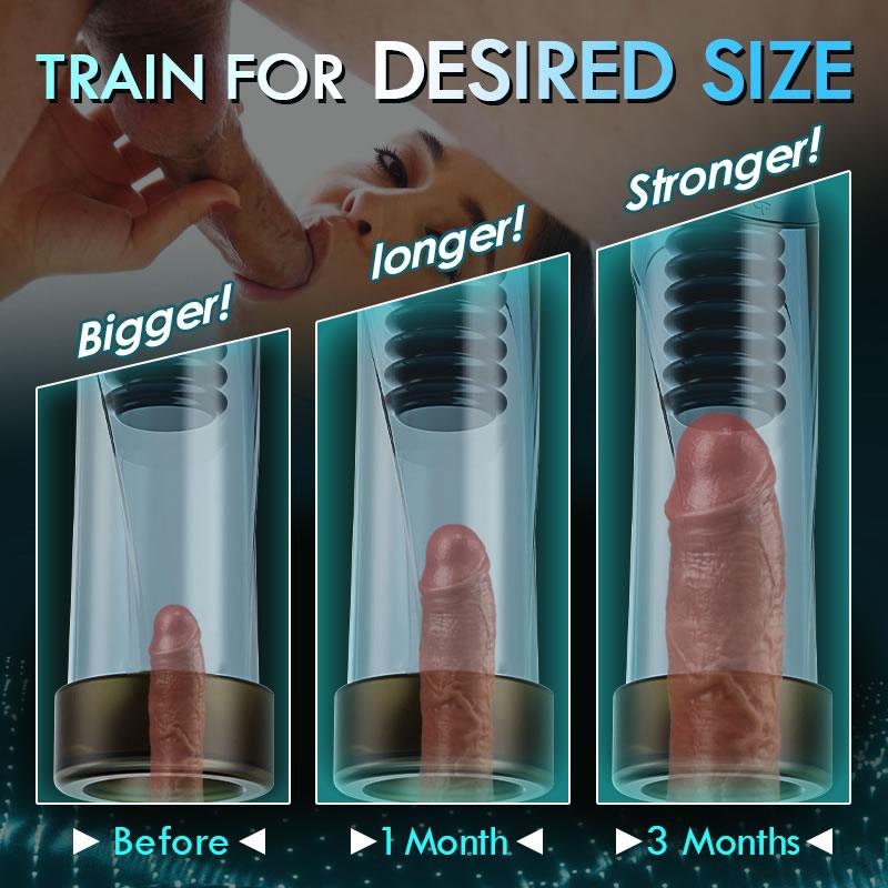 Arousa - Vacuum Suction & Vibrating Male Efficient Enlargement Penis Pump - Sexdoll.Sex