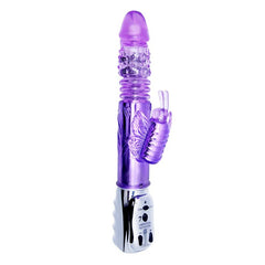 Aura Butterfly Thrusting & Rotating Dual-Action Vibrator - Sexdoll.Sex