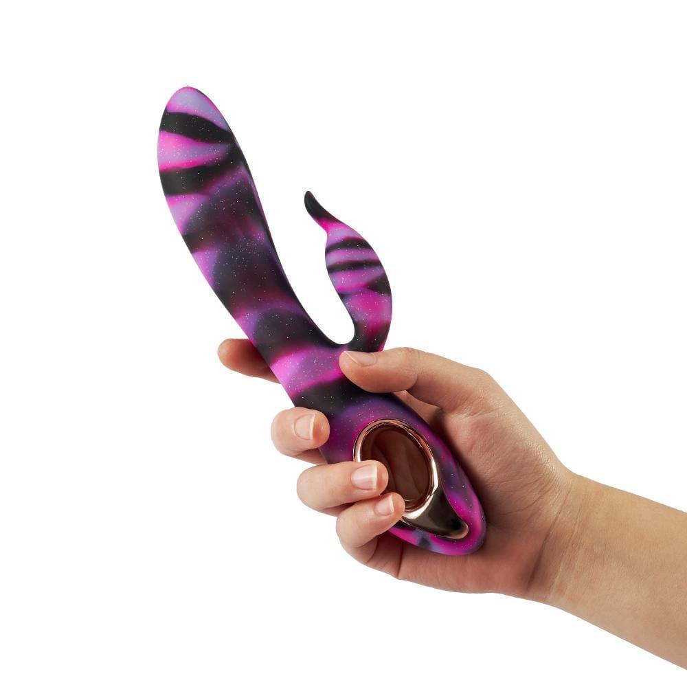 Aurora-Like Rabbit Vibrator with O-Ring Handle - Sexdoll.Sex