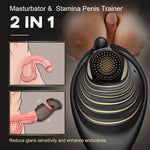 Automatic Adjustable Buckle 10 Vibrating Modes Masturbator Cup - Sexdoll.Sex