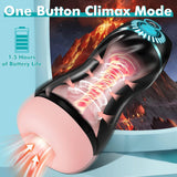 Automatic Sucking Male Masturbator - 7 Vibrations, 3 Suction Modes, USB Rechargeable - Sexdoll.Sex