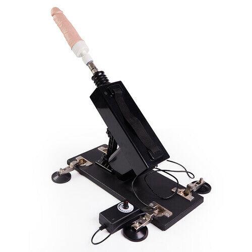 Automatic Thrusting Heating Swinging Vibrating Sex Machine with Dildo and Suction Cup 28 Inch - Sexdoll.Sex