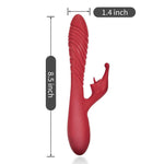 BestGSpot 2-Motor Mini-Mouth Branch Vibration Heating Vibrator - Sexdoll.Sex