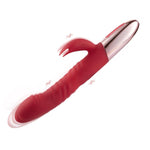 BestGSpot 3-IN-1 Retractable Burgundy Heated Vibrator - Sexdoll.Sex