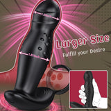 BestGSpot 360° Rotating and Vibrating Anal Vibrator with Silicone Cock Ring - Sexdoll.Sex