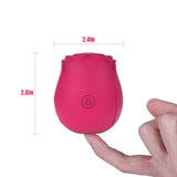 BestGSpot 7-Frequency Suction Ruby Rose Oral Sex Clitoral Stimulator Vibrator - Sexdoll.Sex