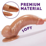 BestGSpot 8.7-Inch Manual Thick Dildo Easy Insertion Head with Suction Cup - Sexdoll.Sex