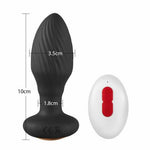 BestGSpot 8 Rotating & Vibrating Remote Control Anal Plug - Sexdoll.Sex