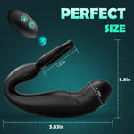 BestGSpot - Bead Massage P-spot 9 Vibrating Prostate Massager with Remote Control - Sexdoll.Sex