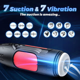 BestGSpot Blow up Deep 4 Suction 7 Vibration Male Masturbation Cup - Sexdoll.Sex