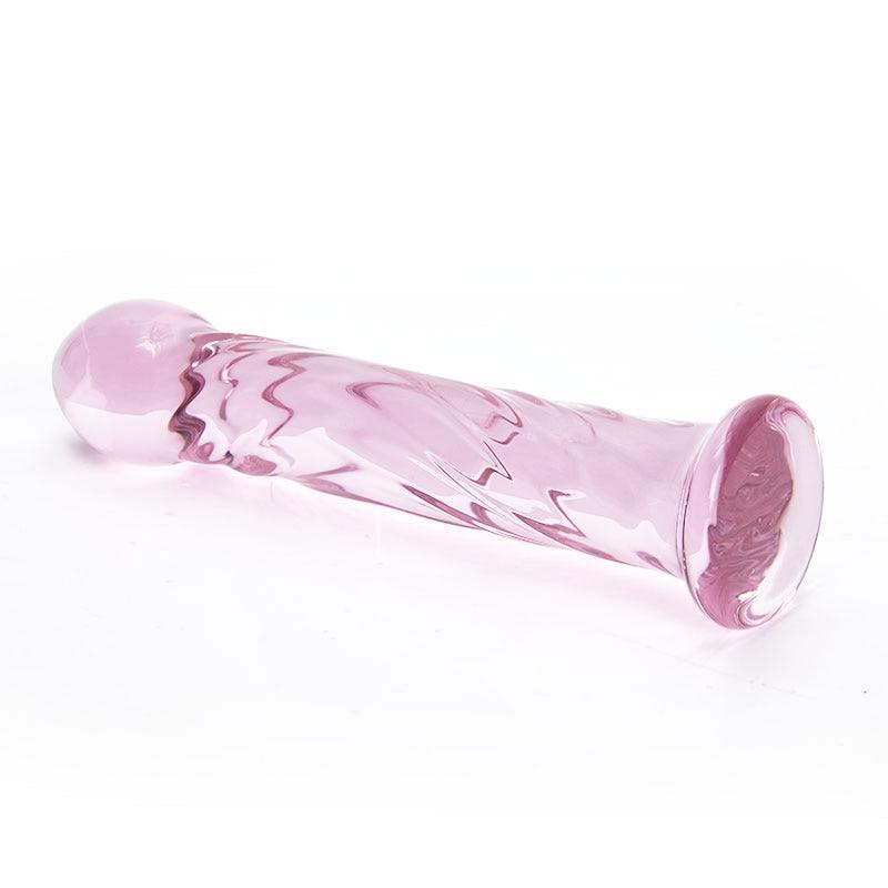 BestGSpot Crystal Glass Butt Plug Glass Dildo 6.7 Inch - Sexdoll.Sex