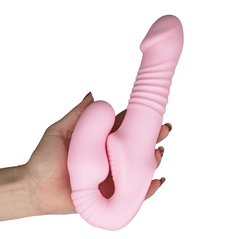 BestGSpot Dual-action 3 Thrusting 10 Vibrating Vibrator with Remote Control - Sexdoll.Sex