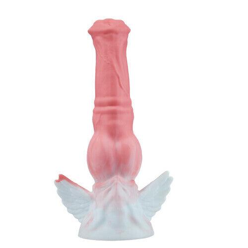 BestGSpot Pink Angel Silicone Dildo 7.78 Inch - Sexdoll.Sex