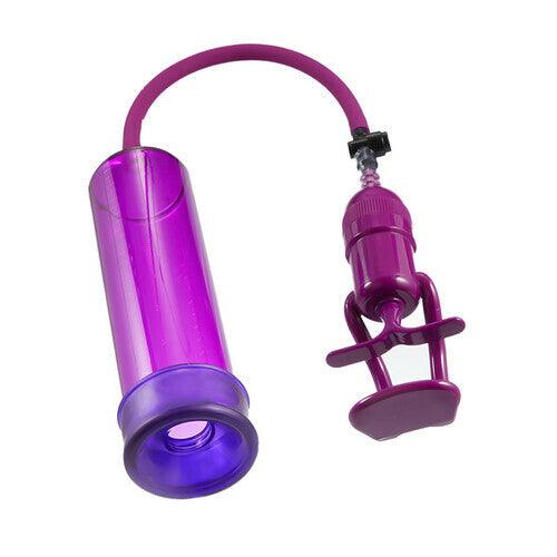 BestGSpot - Purple Penis Enlargement Pump with Trigger Purple Chamber Tight Seal - Sexdoll.Sex