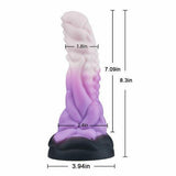 BestGSpot Rainbow Thick Heteromorphic Dildo 8.3 Inch - Sexdoll.Sex