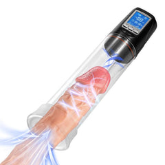 Bestvibe Automatic 2 Suction Modes Vacuum Penis Pump with LCD - Sexdoll.Sex