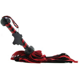 Black & Red Suede Flogger - Sexdoll.Sex