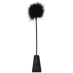 Black & White Crop with Feather Tickler - Sexdoll.Sex