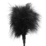 Black & White Crop with Feather Tickler - Sexdoll.Sex