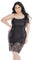 Black Chemise Lace Trim Dress - Sexdoll.Sex