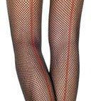 Black Fishnet Thigh High - One Size Available - Sexdoll.Sex