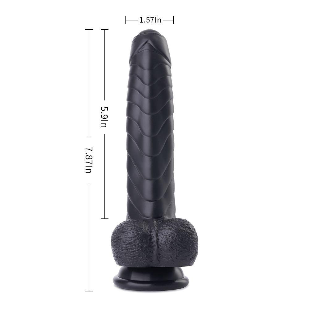 Black Foreskin Masturbation Dildo - Lifelike Sensations Await - Sexdoll.Sex