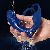 Blue Wing Head Spinning Bead Vibrating Prostate Massager - Sexdoll.Sex