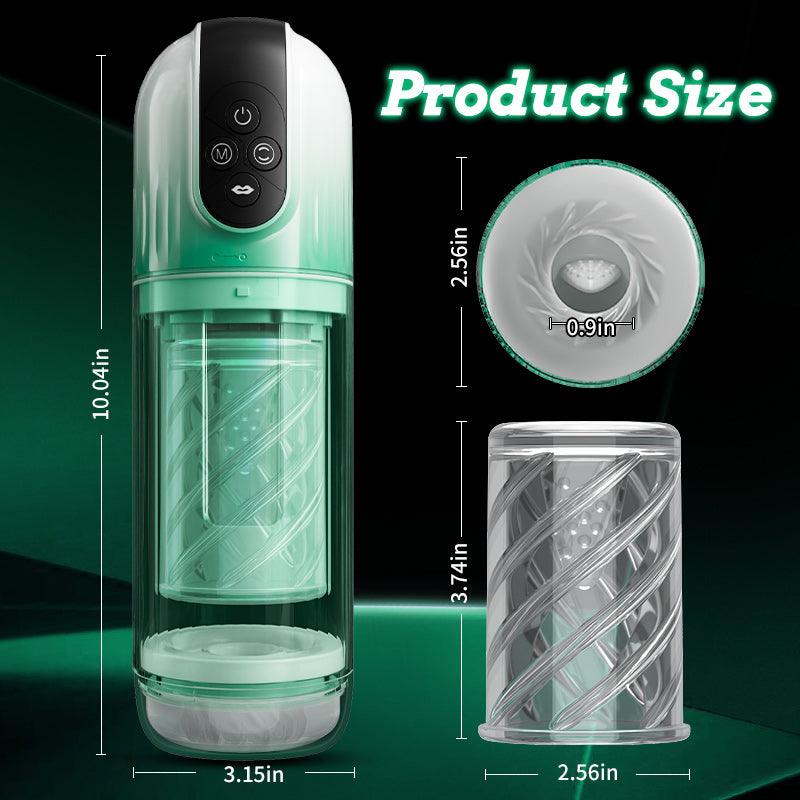 Boehler-Summer New Rotating Tongue Water SPA Automatic Male Masturbator - Sexdoll.Sex