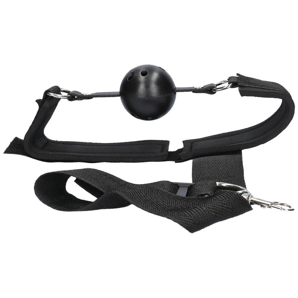 Bondage Restraints with Ball Gag and Cuffs - Sexdoll.Sex