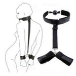 Bondage Restraints with Ball Gag and Cuffs - Sexdoll.Sex