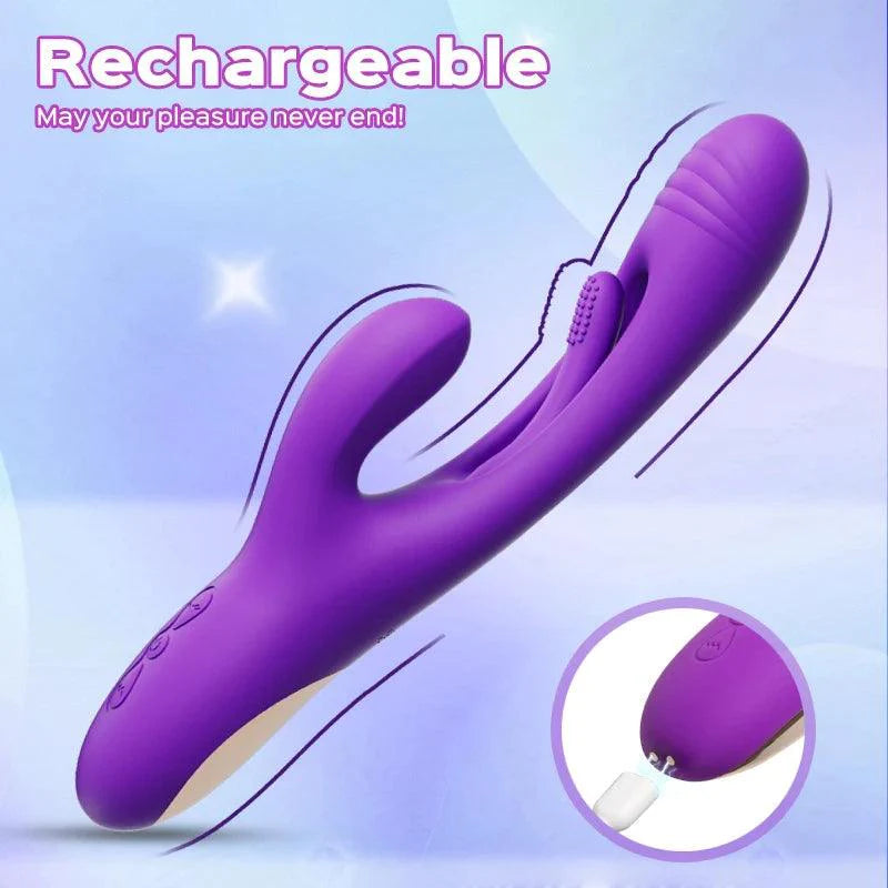 Bora - Rabbit Tapping G-spot Vibrator  - Sexdoll.Sex