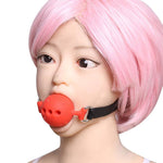 Breathe silicone ball gag - Sexdoll.Sex