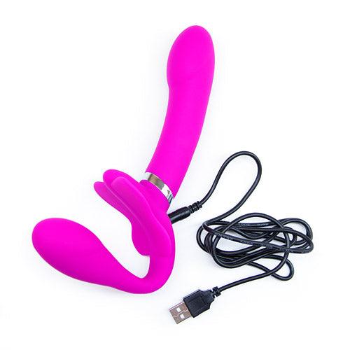 Butterfly share Rechargeable strapless strap-on - Sexdoll.Sex