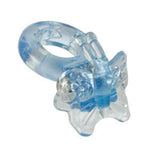 Butterfly Vibrating Cock Ring Enhancer - Sexdoll.Sex