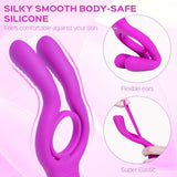 3-in-1 Testicle & Clit Stimulator with Cock Ring for Couples Play - Sexdoll.Sex