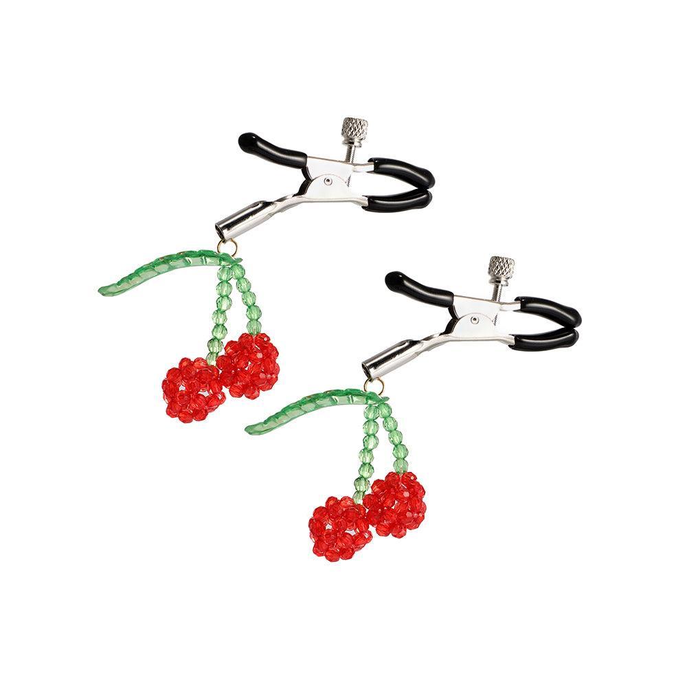 Cherry Bondage Nipple Clamps - Sexdoll.Sex