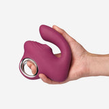 Circle Handle Heating G-Spot Clitoral Sucking Vibrator - Sexdoll.Sex