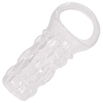 Clear Textured Cock Cage - Penis Enhancer - Sexdoll.Sex