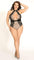 Cleavage Keyhole Cutout Bodysuit - Plus Size - Sexdoll.Sex