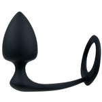 Combo Cockring & Anal Plug - Sexdoll.Sex