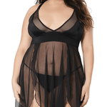 Coquette Lingerie Sexy Sheer Babydoll & G-String Set - Sexdoll.Sex