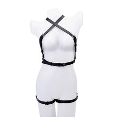 Cross Breast Butt Bondage Strap - Sexdoll.Sex