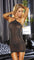 Cross-Front Sheer Mini Dress - Sexdoll.Sex