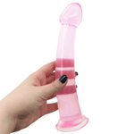 Curved G-Spot / P-Spot Penetration Jelly Dildo - 4 Different Size Options! - Sexdoll.Sex