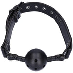 Dark Amour Breathable Adjustable Bondage Ball Gag - Sexdoll.Sex